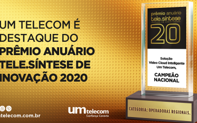 Organizado por um dos principais portais de notícias do mercado de Tecnologia da Informação, Comunicação (TIC) e Telecomunicações, a empresa foi a grande vencedora da categoria Operadoras Regionais com a solução Video Cloud Inteligente 